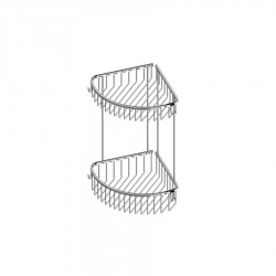 Starax 8866 Süngerlik İkili Oval Köşe 22cm Krom