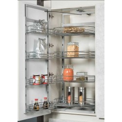 Starax 1223 Premium İkiz Kiler Krom 1400 x 1550mm