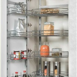 Starax 1223 Premium İkiz Kiler Krom 1400 x 1550mm