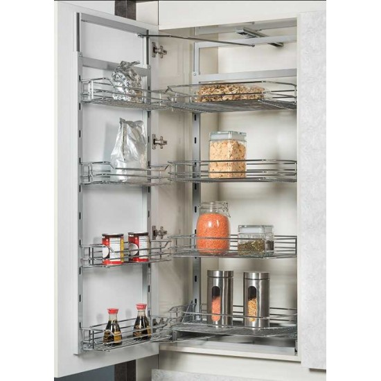 Starax 1223 Premium İkiz Kiler Krom 1400 x 1550mm
