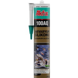 AKVARYUM SİLİKONU 310ML ŞEFFAF AKFİX 100AQ