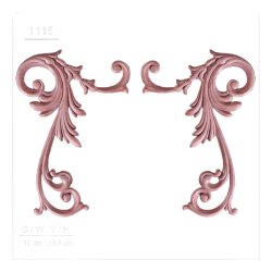 OYMALI APLİK 26 X 17,5 CM AP1115