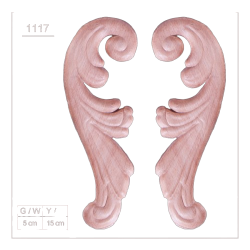 OYMA APLİK 15 X 5,5 CM AP1117