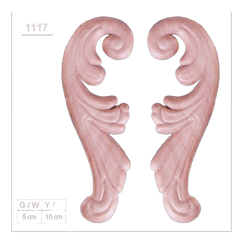 OYMA APLİK 15 X 5,5 CM AP1117