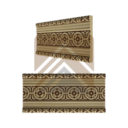 APLİK PAPATYA DESEN 17x120 mm 4525 GA02