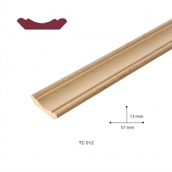 KAYIN AHŞAP KÖŞE 57X13 MM TC012