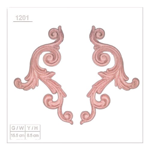 BASKILI APLİK (15,5X8,5 CM) AP1201 