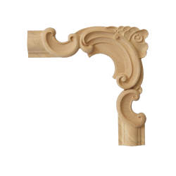 AHŞAP OYMA KÖŞE 15X15 CM D-522