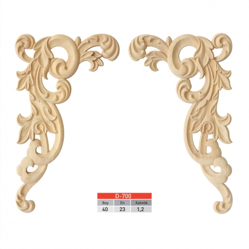 AHŞAP OYMA 40X23X1,2 D-700