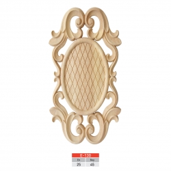 AHŞAP OYMA 25X45 CM E-130