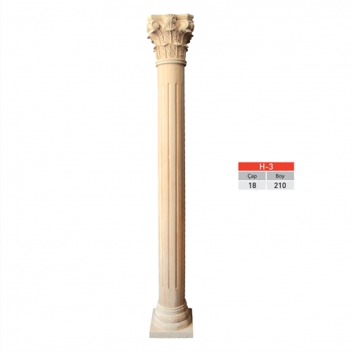 AHŞAP SÜTUN-YARIM SÜTUN 18X210 H-3