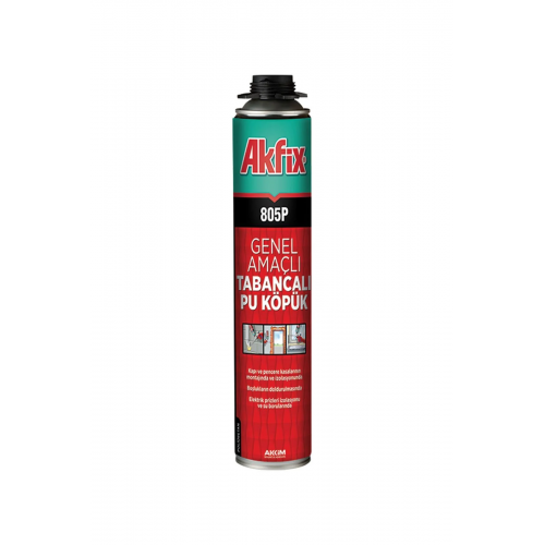 POLİÜRETAN KÖPÜK (Tabancalı) AKFİX 805P 750 ml/850 gr