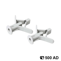 ALÇIPAN DUBELİ 2 MM KANATLI (500 ADET)
