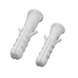 PLASTİK DÜBEL 10 MM BEYAZ  (500 ADET)