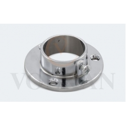 V206 YUVARLAK BORU VİDALI ASKI FLANŞI KROM 100 ADET