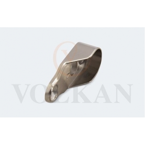 V207 OVAL ASKI FLANŞI  NİKEL(DÜZ) 100 ADET