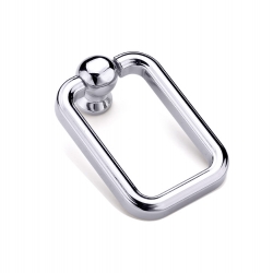 MİSKET KROM DİKDÖRTGEN DÜĞME