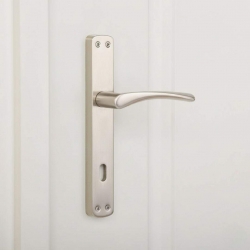 KUĞU AYNALI KAPI KOLU ODA NİKEL SATEN