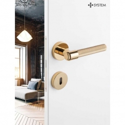 AXEL-T ROZETLİ KAPI KOLU HA187TRO12 GL