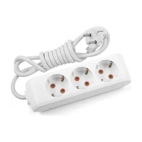 VİKO MULTİ-LET ÜÇLÜ PRİZ TOPRAKLI KABLOLU Ç.K. 2 MT