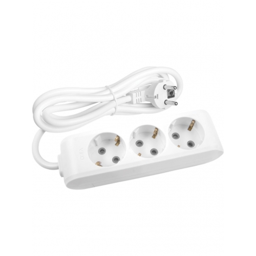 VİKO MULTİ-LET ÜÇLÜ PRİZ TOPRAKLI KABLOLU Ç.K. 3 MT